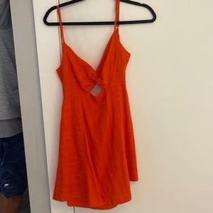 NWT L*Space Sofia Cover up Dress in Poppy red